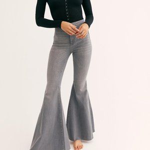 Free People Float On Flare in Smoke Grey